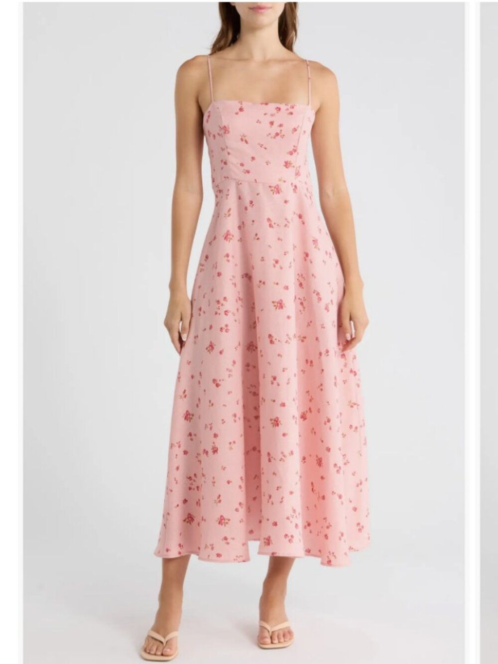 Reformation Monette Strapless Midi Dress - Noelia - Picture 6 of 10